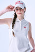 Mardi Mercredi Actif TERRY SUN VISOR_OATMEAL RED